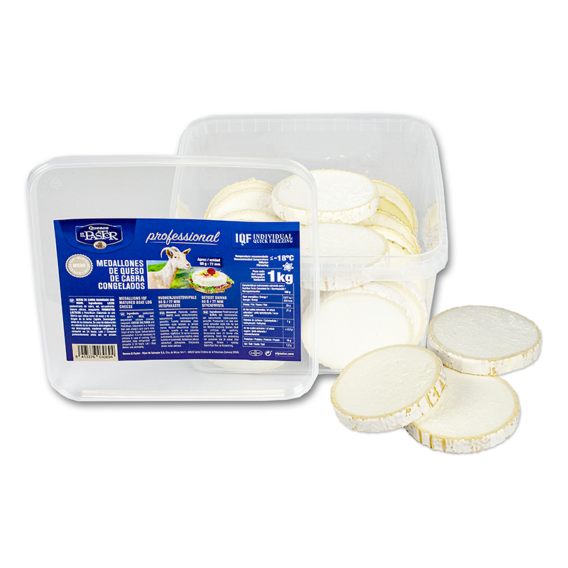 RUL·LO DE CABRA MADURAT A/CROSTA MEDALLÓ 77mm (60g) 4/1Kg