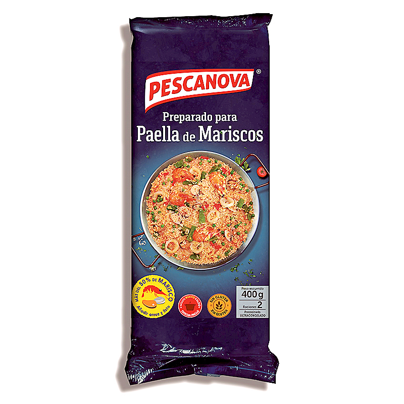PREPARAT DE  PAELLA  DE MARISC 10/400g.  