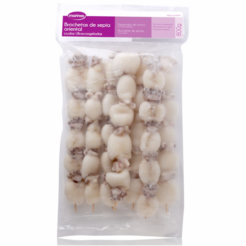 BROCHETA SEPIA ORIENTAL (5PZ/BR) 20% 6/1kg