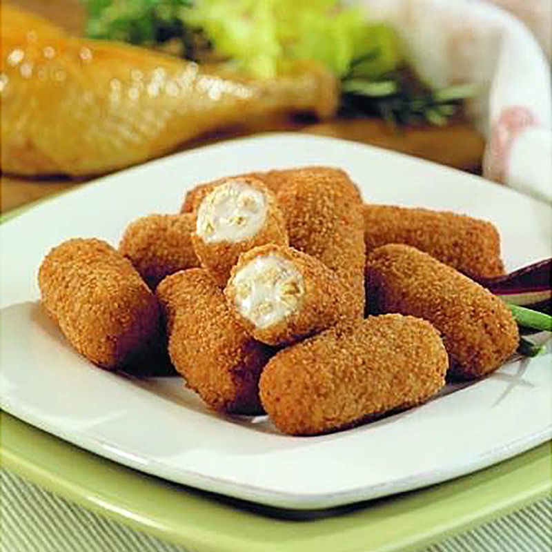 CROQUETA POLLO CASERA (28g) 4/1Kg