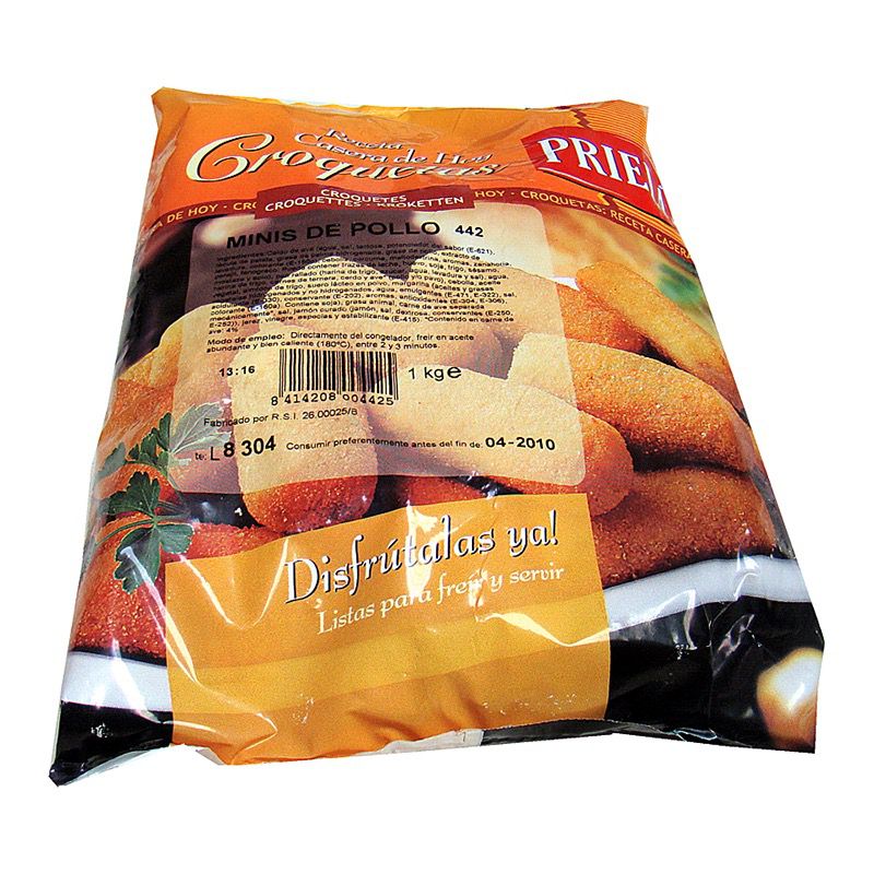 CROQUETA POLLASTRE MINI (10g) 4/1Kg