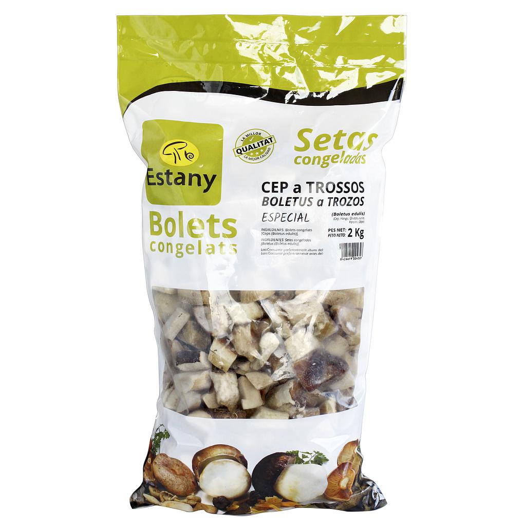 SETA BOLETUS (CEPS) TROZOS ESPECIAL 3/2Kg (Preu/Kg)