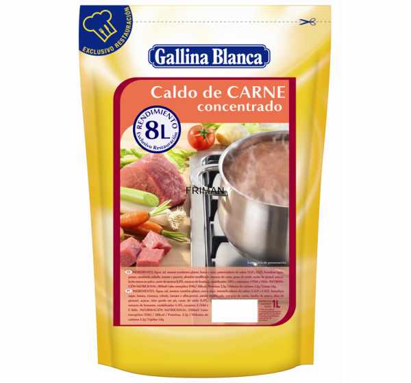 BROU CARN CONCENTRAT 6/1L(1L=8L)
