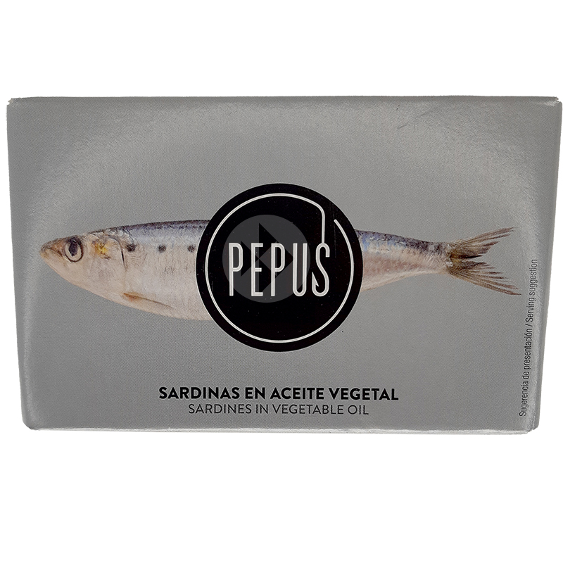 SARDINES EN OLI VEGETAL OL-120