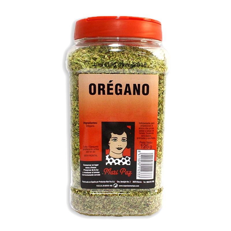ORÉGANO BOTE 12/125g
