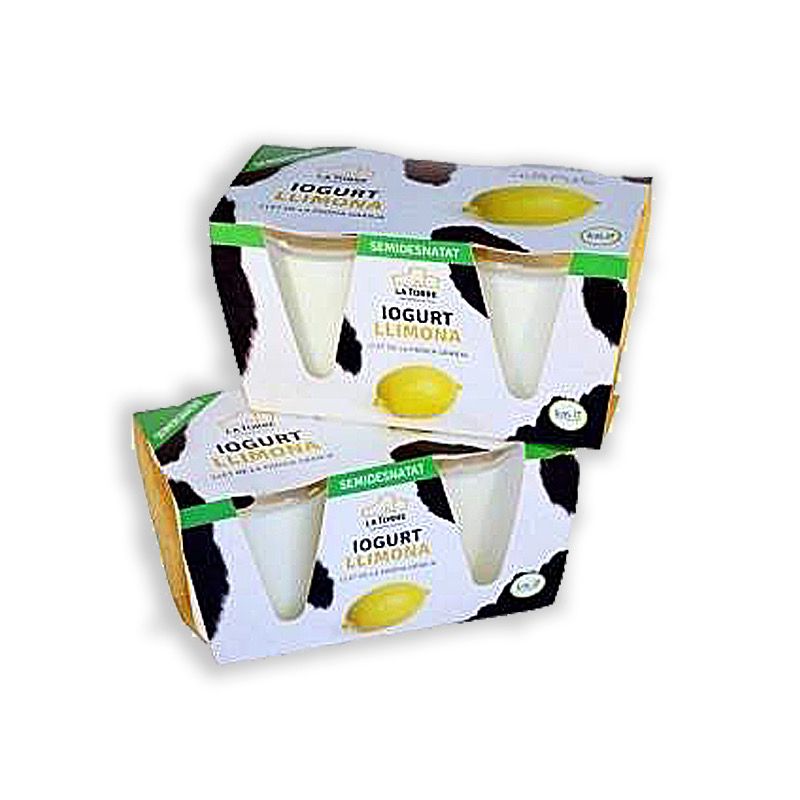 YOGUR SABOR LIMÓN 12/(PACK 2X125g)