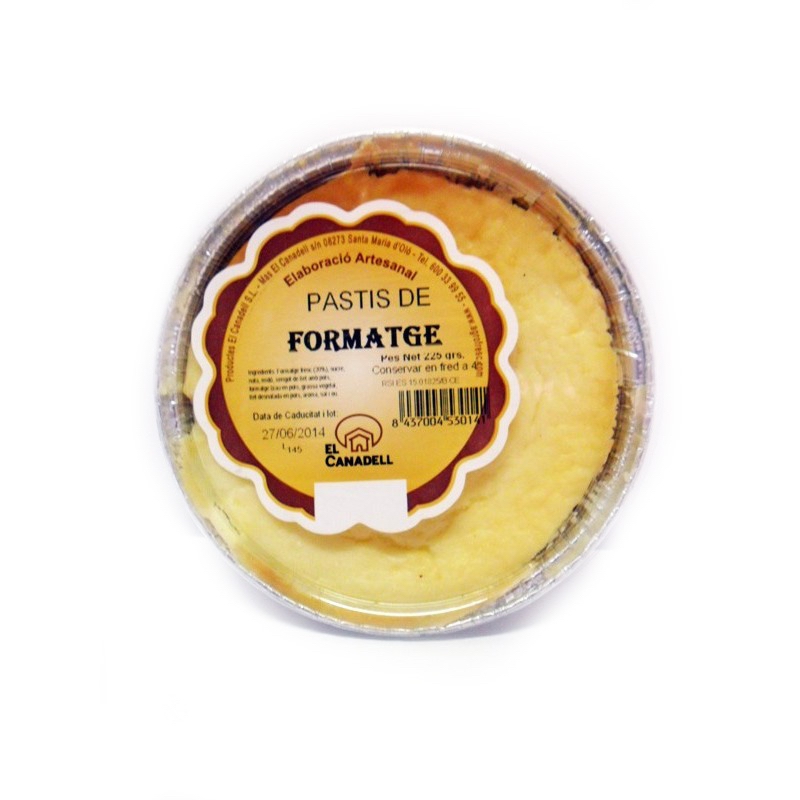 PASTEL DE QUESO 5/225g
