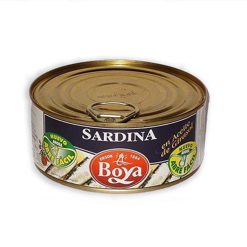 SARDINES EN OLI 25/35  RO-1000 F.A.6/1Kg