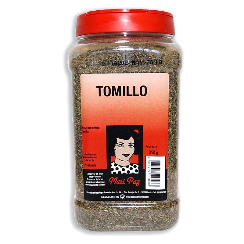 TOMILLO BOTE 12/350g