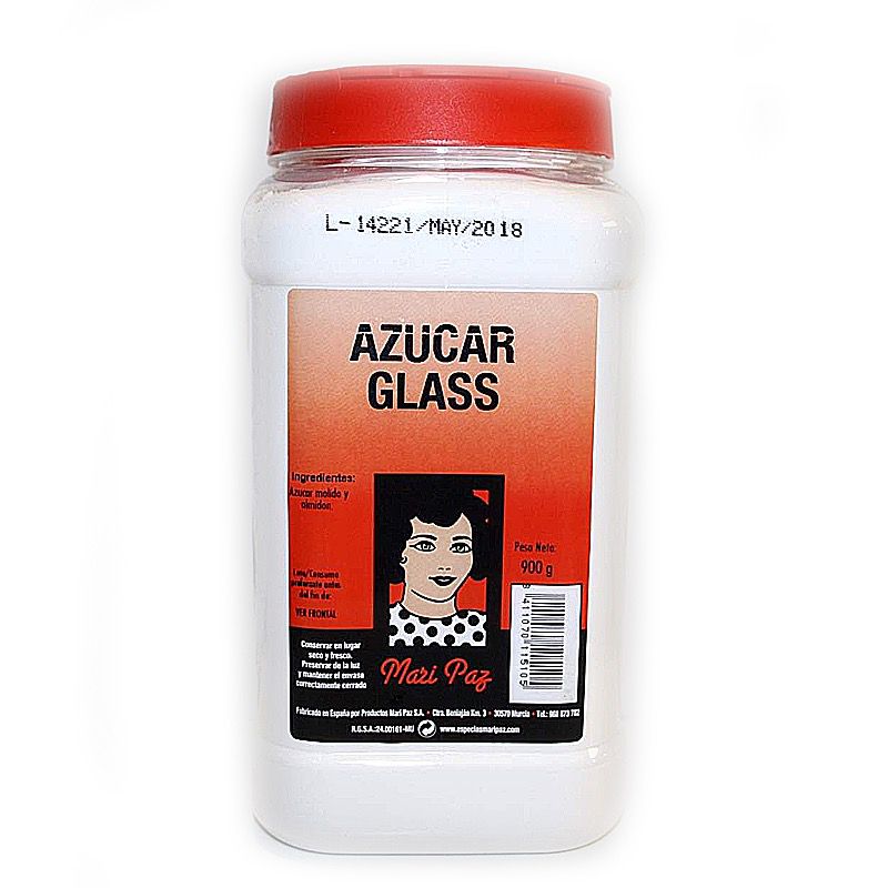 SUCRE GLASS POT 12/900g