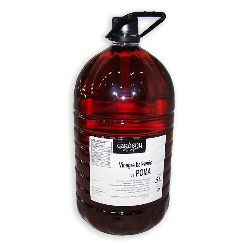 VINAGRE BALSÀMIC DE POMA GARRAFA 5lt