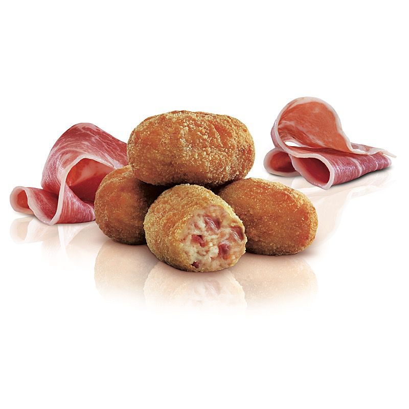 CROQUETA JAMÓN IBÉRICO (35g) 8/500g