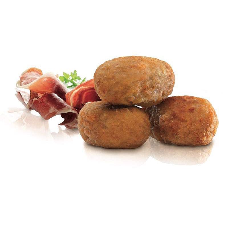 CROQUETA JAMÓN IBÉRICO MINI (11g) 8/500g