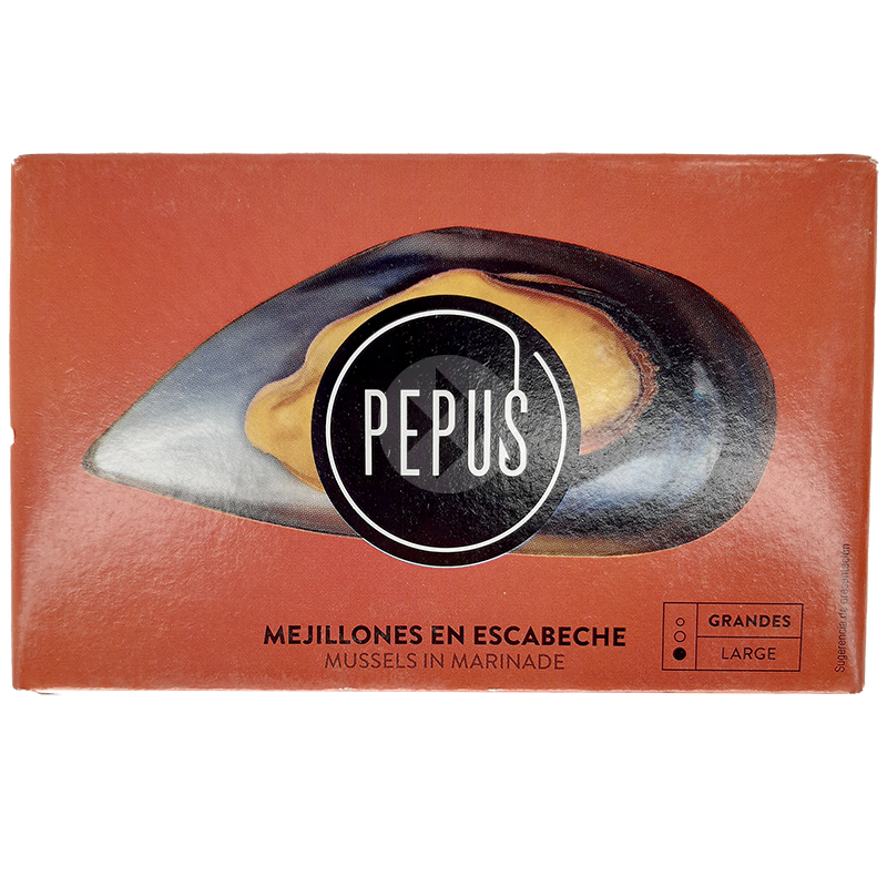 MEJILLONES EN ESCABECHE PEQUEÑOS OL-120